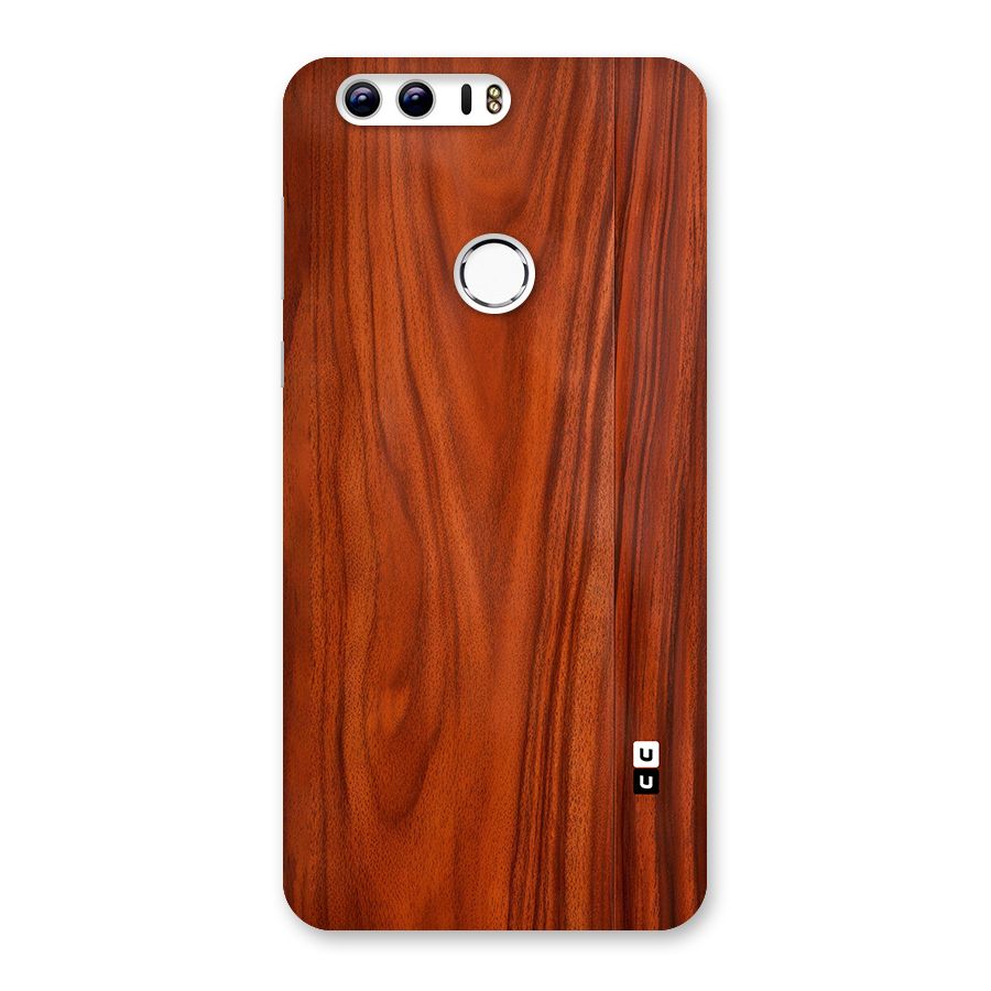 Wooden Texture Printed Back Case for Honor 8