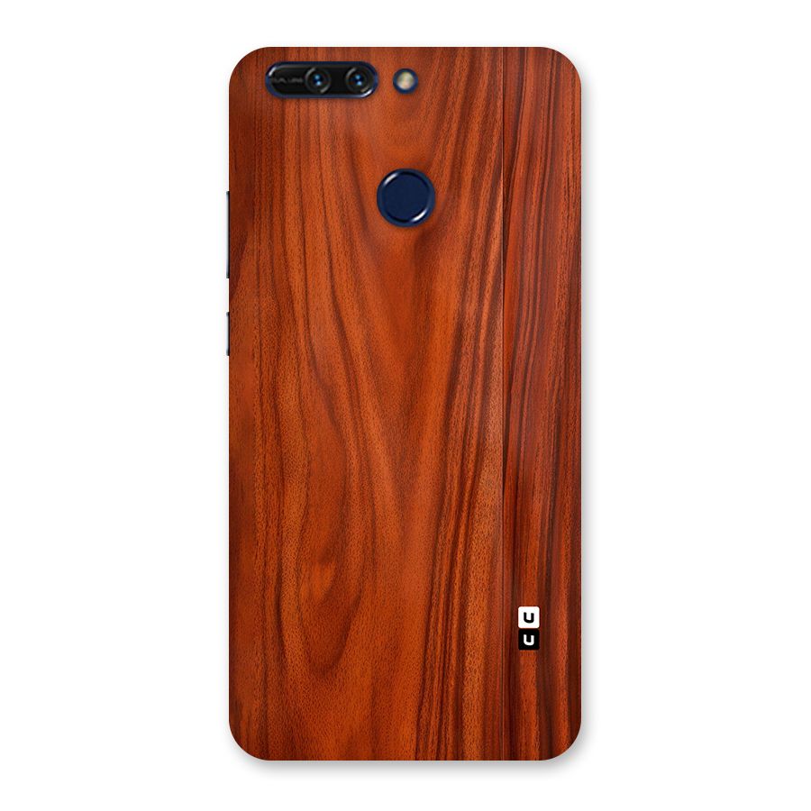 Wooden Texture Printed Back Case for Honor 8 Pro