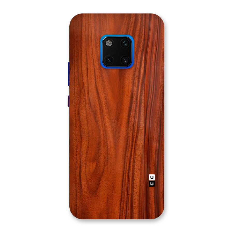 Wooden Texture Printed Back Case for Huawei Mate 20 Pro