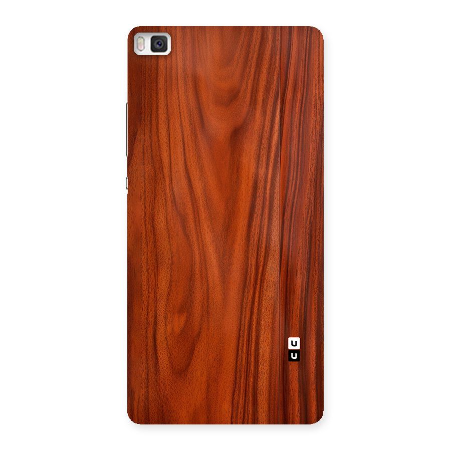 Wooden Texture Printed Back Case for Huawei P8