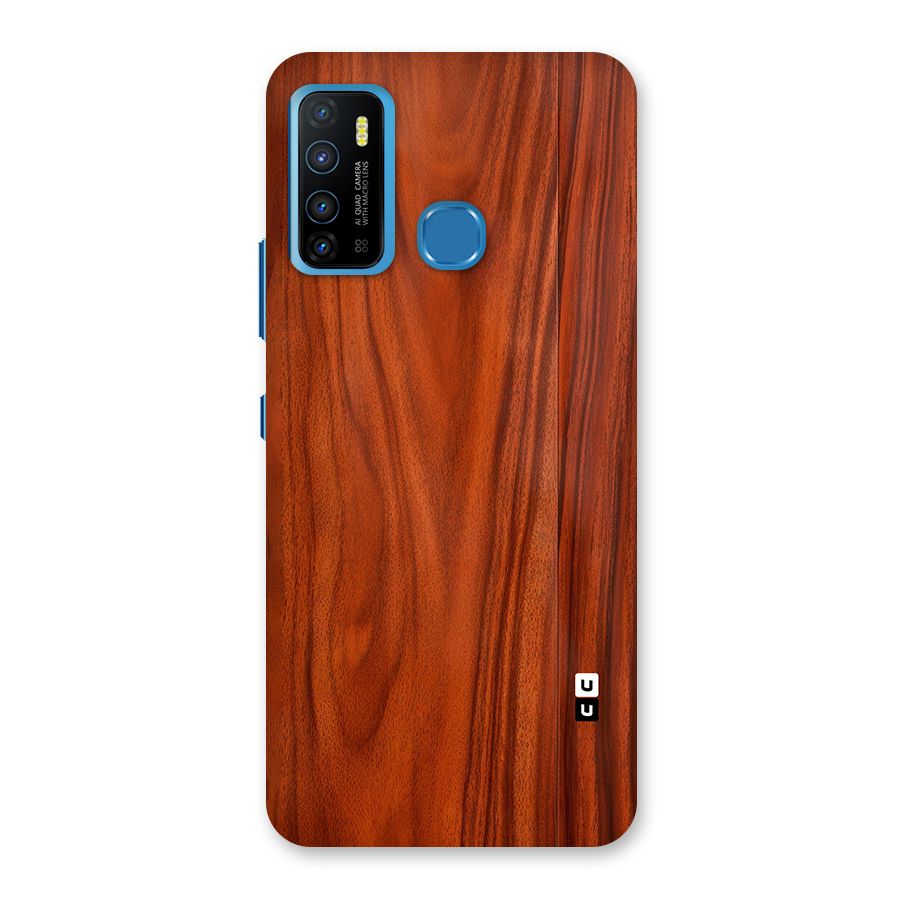 Wooden Texture Printed Back Case for Infinix Hot 9