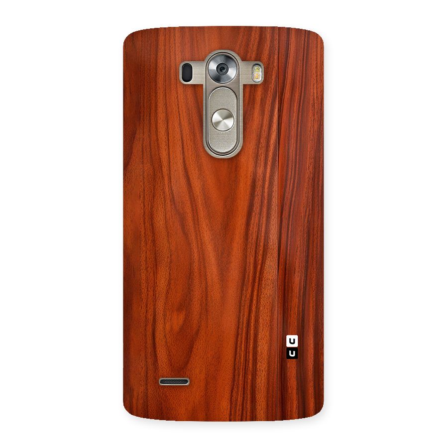 Wooden Texture Printed Back Case for LG G3