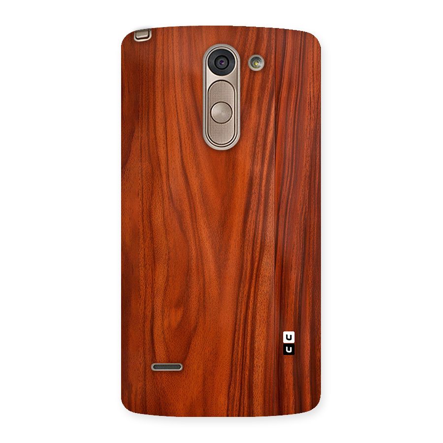 Wooden Texture Printed Back Case for LG G3 Stylus
