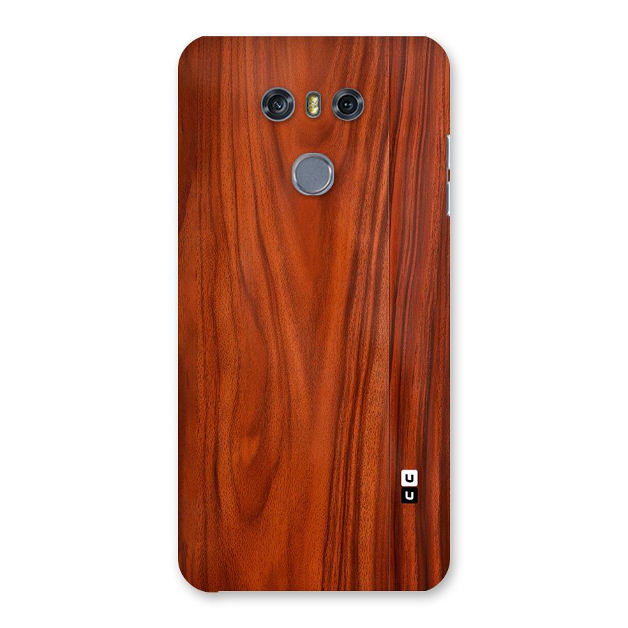 Wooden Texture Printed Back Case for LG G6