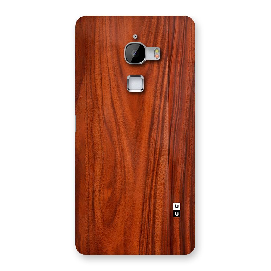 Wooden Texture Printed Back Case for LeTV Le Max
