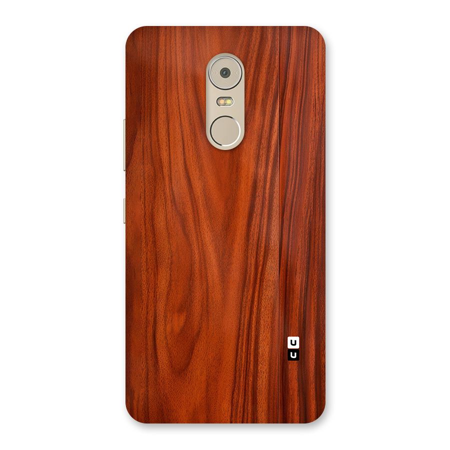 Wooden Texture Printed Back Case for Lenovo K6 Note