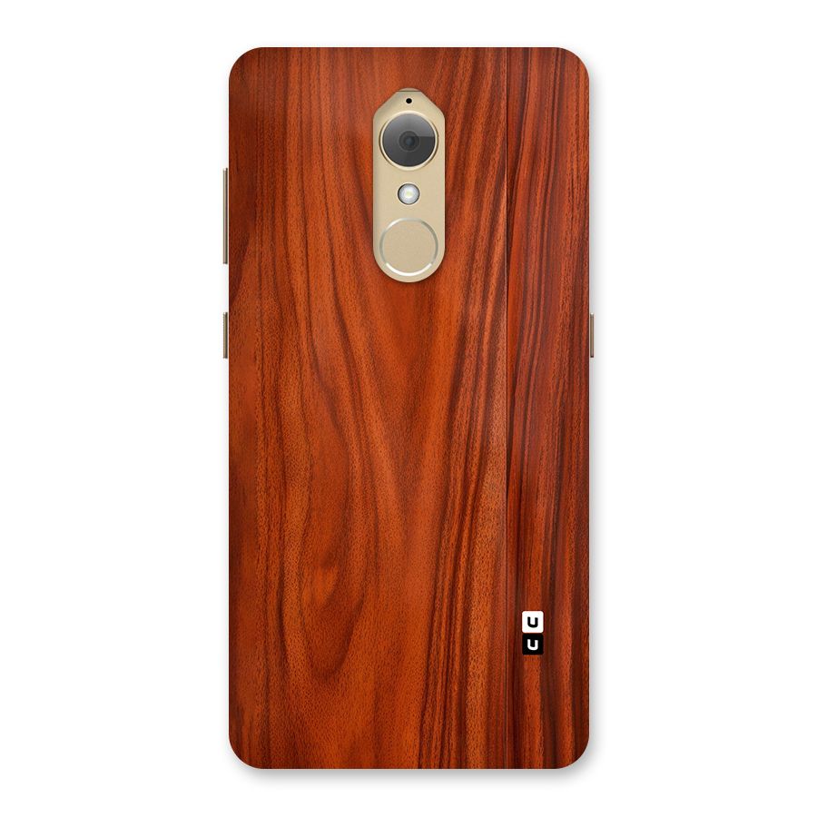 Wooden Texture Printed Back Case for Lenovo K8