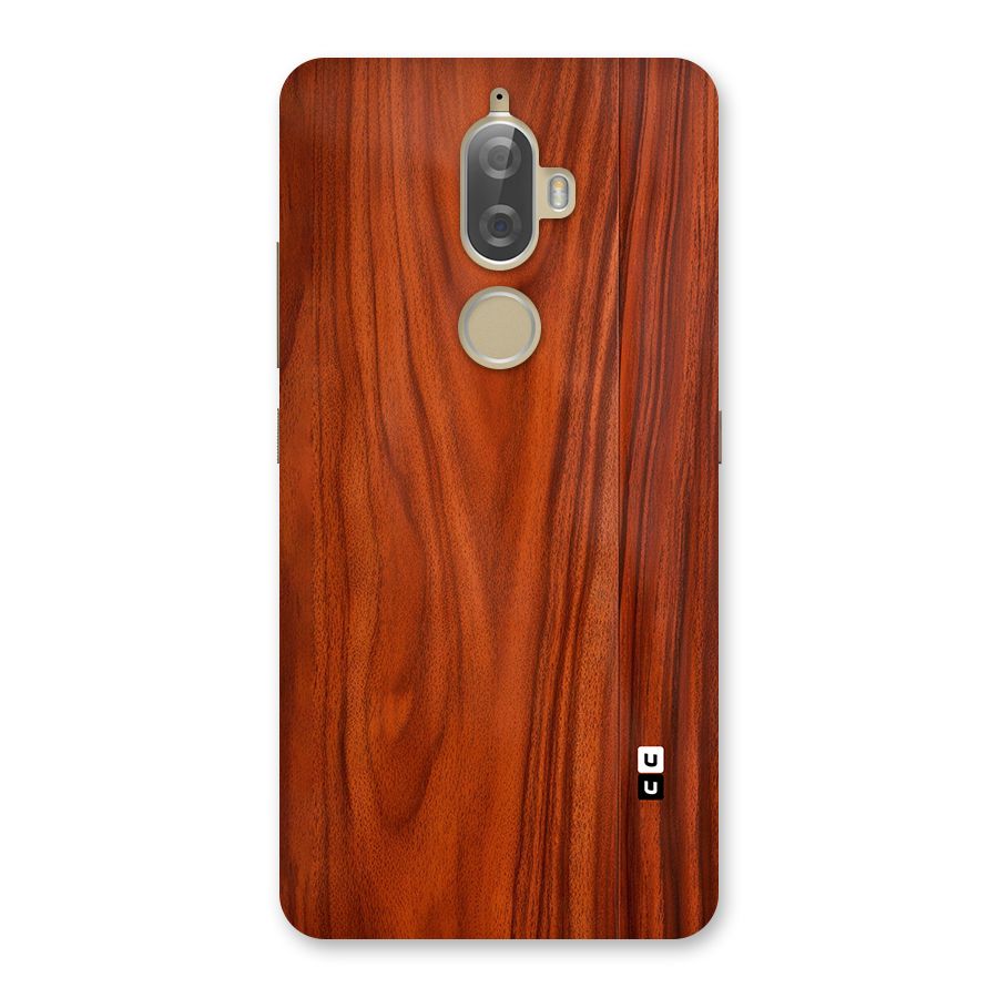 Wooden Texture Printed Back Case for Lenovo K8 Plus