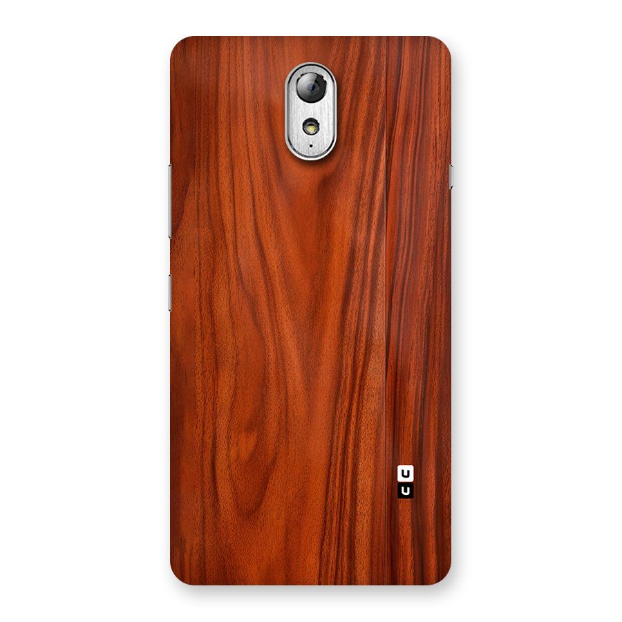 Wooden Texture Printed Back Case for Lenovo Vibe P1M