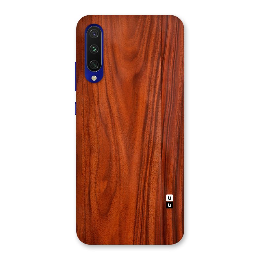 Wooden Texture Printed Back Case for Mi A3