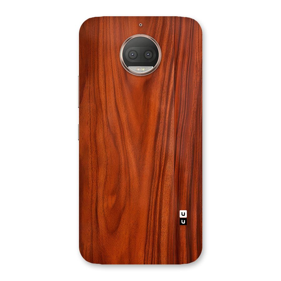 Wooden Texture Printed Back Case for Moto G5s Plus