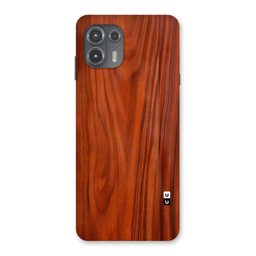 Wooden Texture Printed Back Case for Motorola Edge 20 Fusion