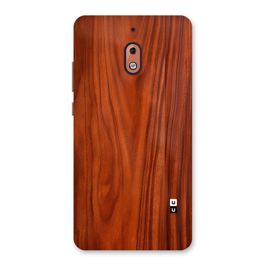 Wooden Texture Printed Back Case for Nokia 2.1