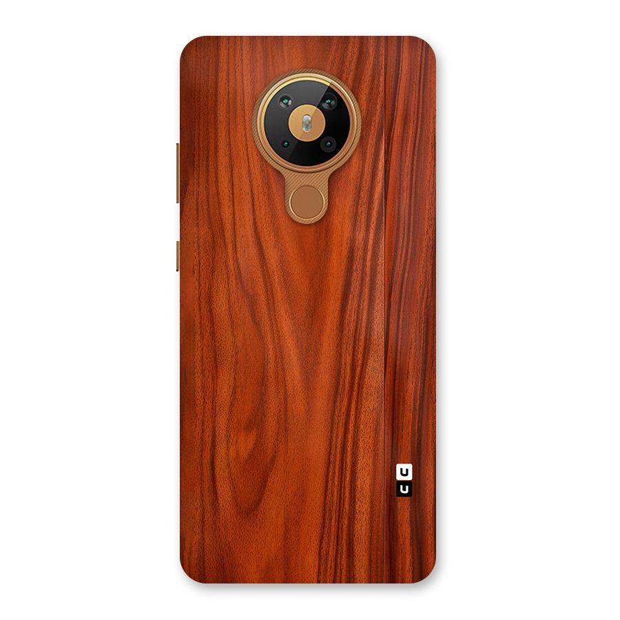 Wooden Texture Printed Back Case for Nokia 5.3