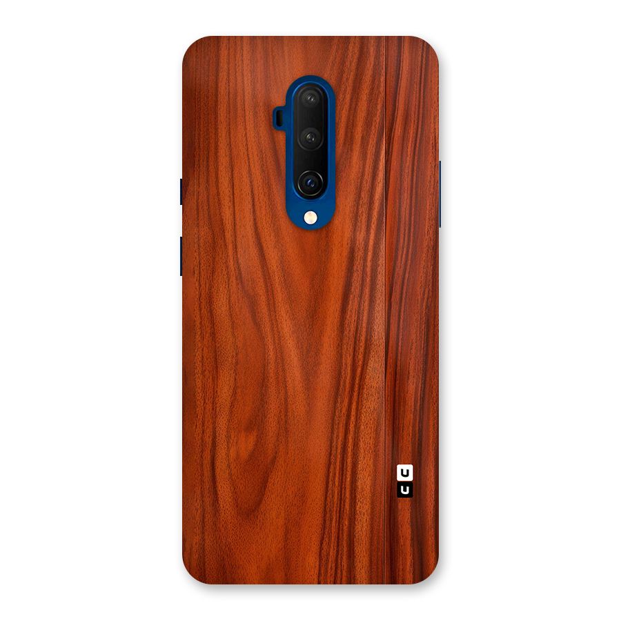 Wooden Texture Printed Back Case for OnePlus 7T Pro