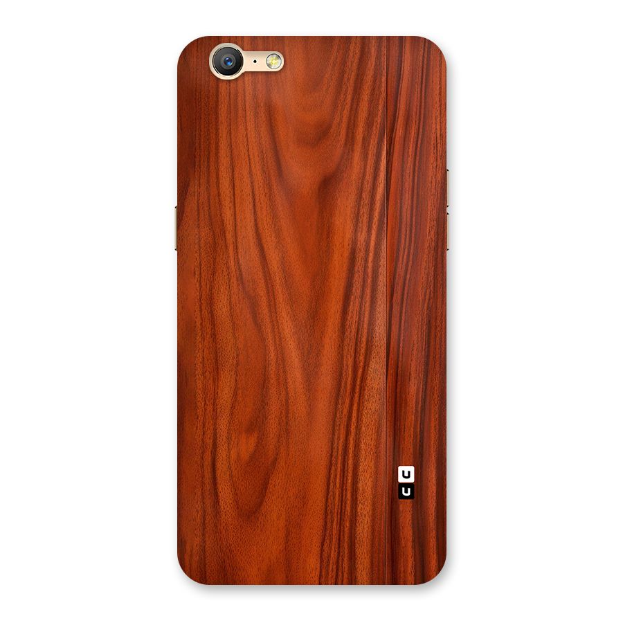 Wooden Texture Printed Back Case for Oppo A39