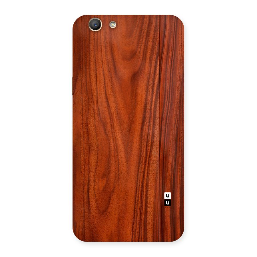 Wooden Texture Printed Back Case for Oppo F1s