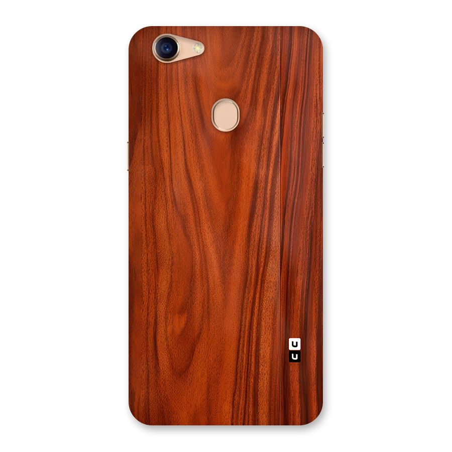 Wooden Texture Printed Back Case for Oppo F5 Youth