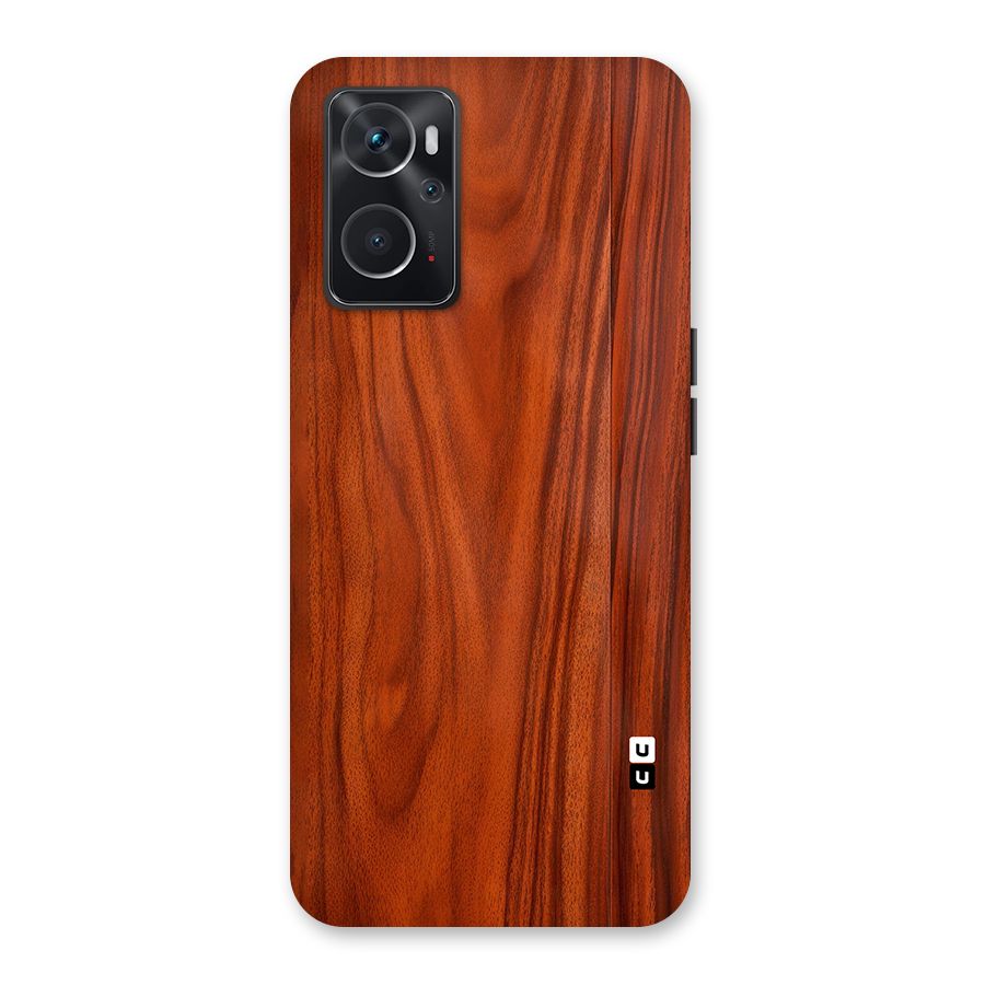Wooden Texture Printed Back Case for Oppo K10 4G