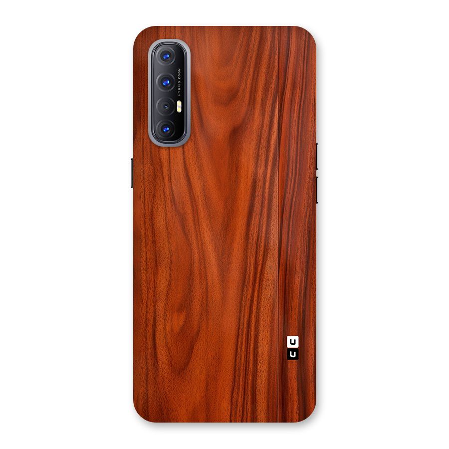 Wooden Texture Printed Back Case for Oppo Reno3 Pro
