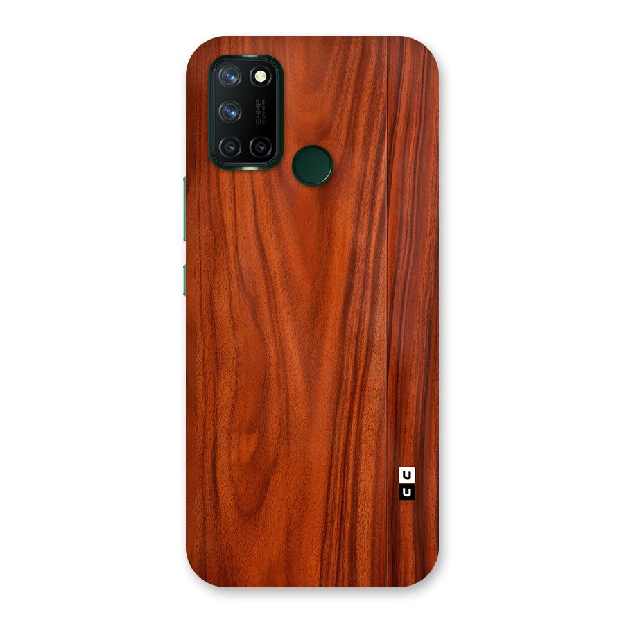Wooden Texture Printed Back Case for Realme 7i
