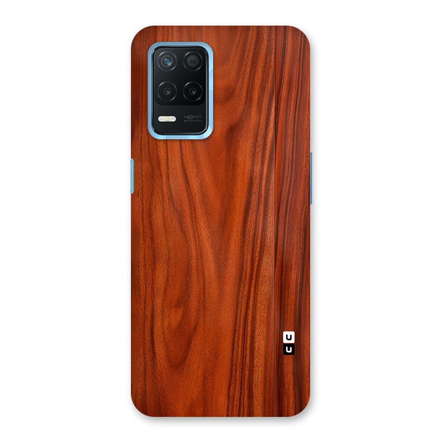 Wooden Texture Printed Back Case for Realme 8 5G