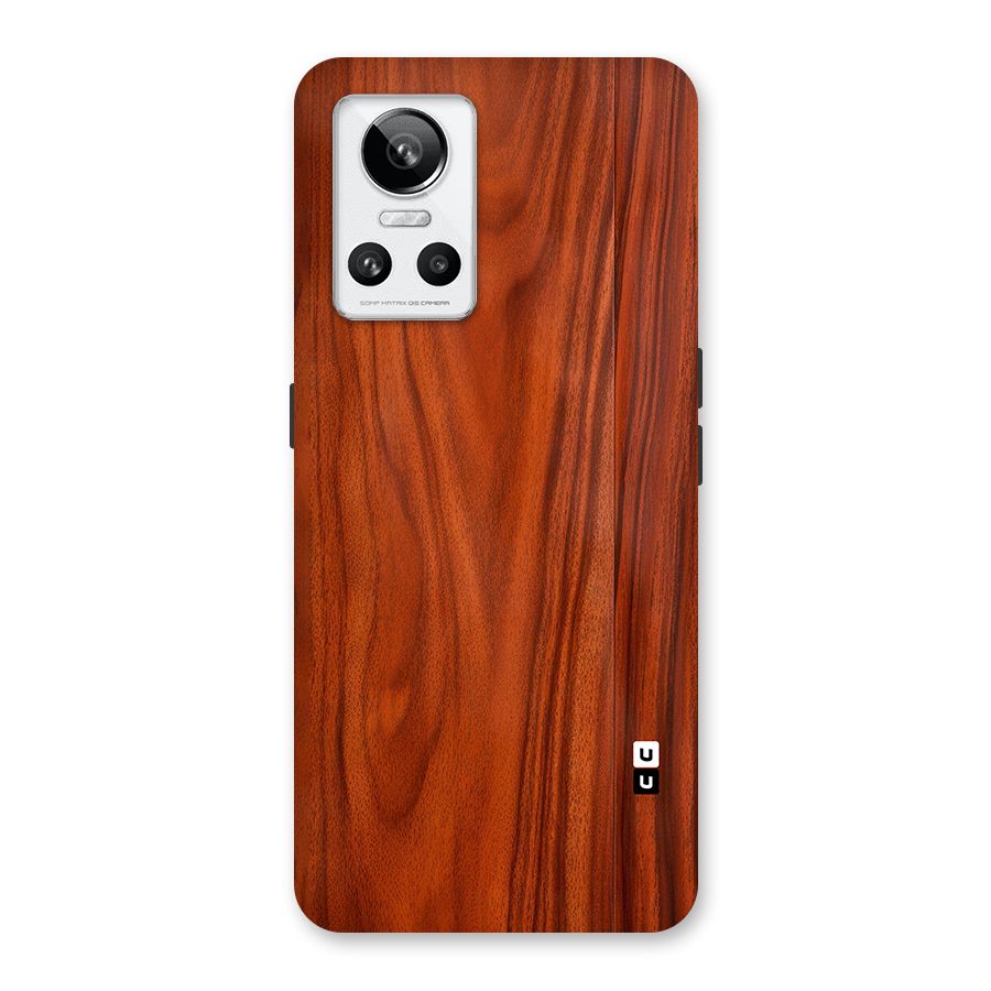 Wooden Texture Printed Back Case for Realme GT Neo 3