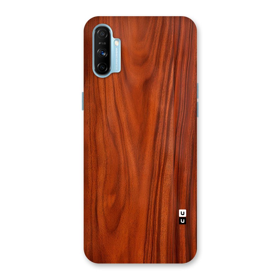 Wooden Texture Printed Back Case for Realme Narzo 20A