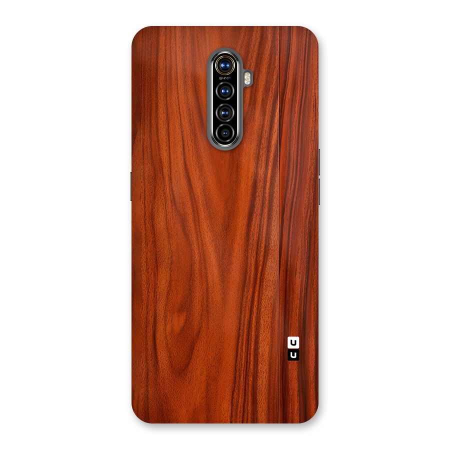Wooden Texture Printed Back Case for Realme X2 Pro