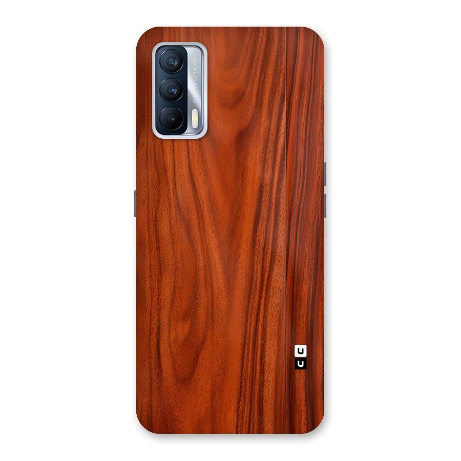 Wooden Texture Printed Back Case for Realme X7