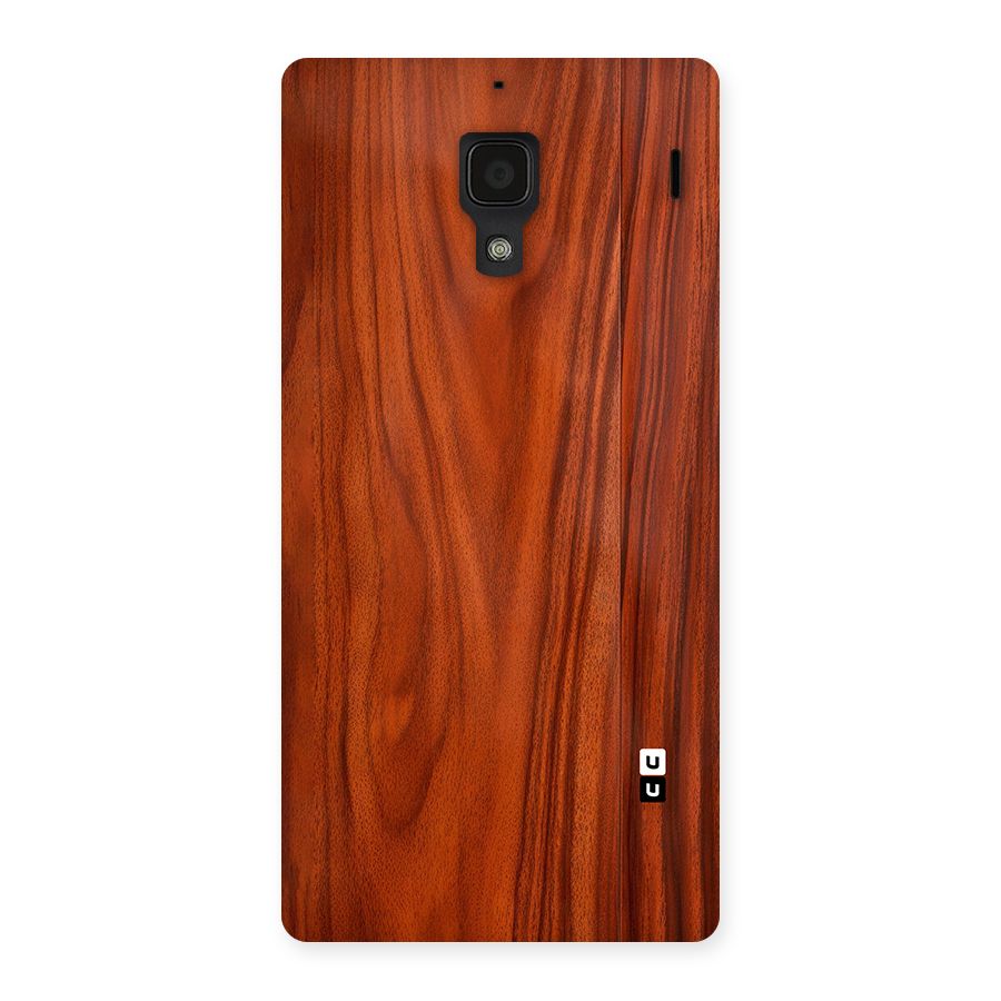 Wooden Texture Printed Back Case for Redmi 1s