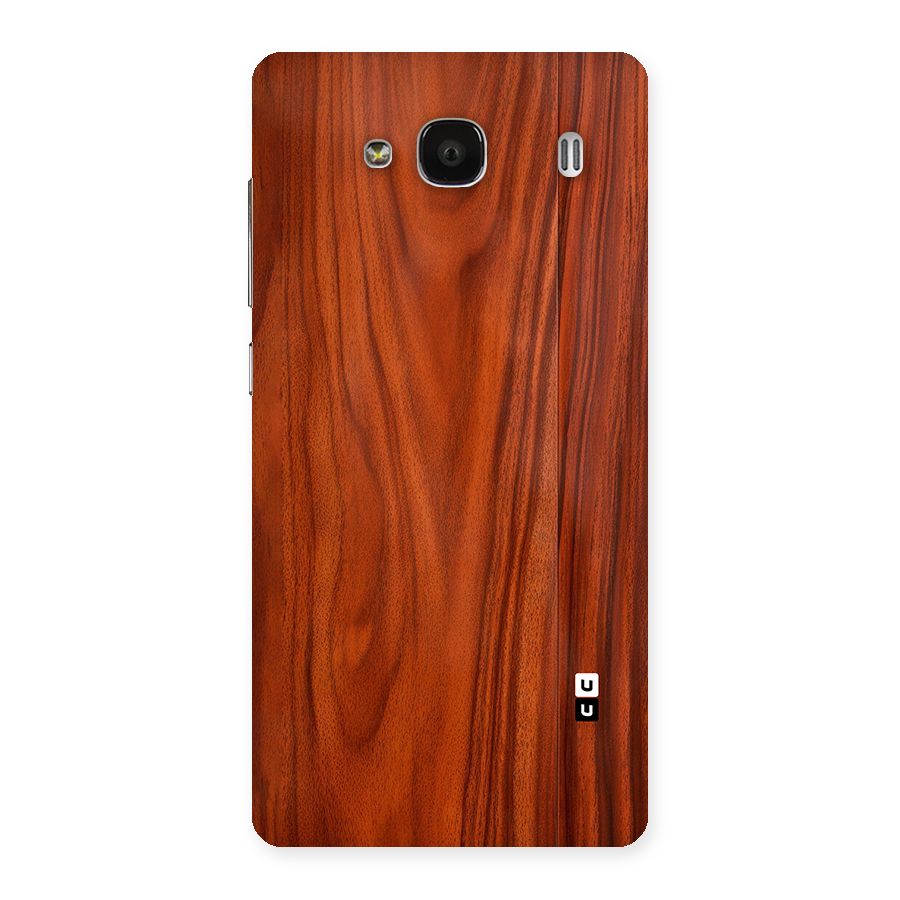 Wooden Texture Printed Back Case for Redmi 2s