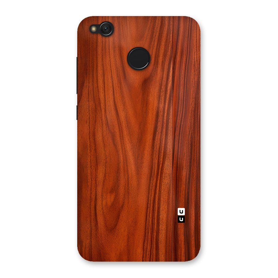 Wooden Texture Printed Back Case for Redmi 4