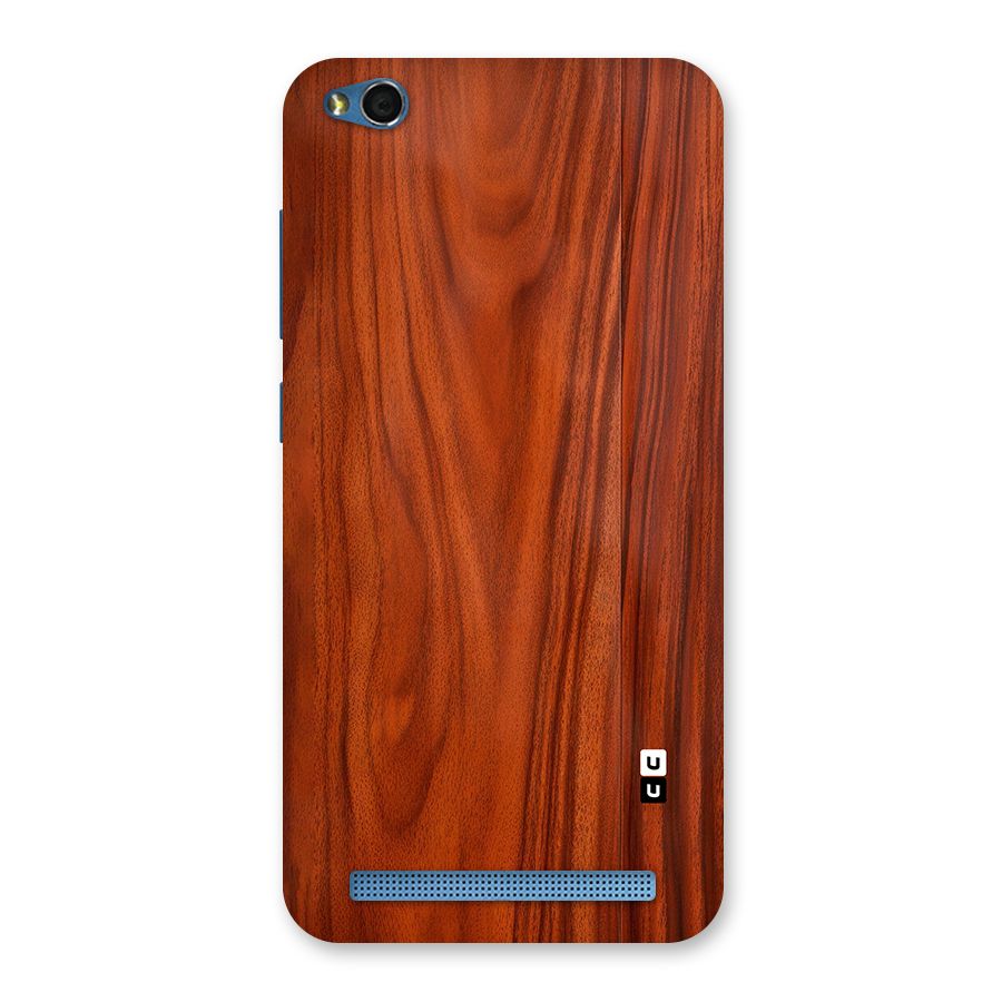 Wooden Texture Printed Back Case for Redmi 5A