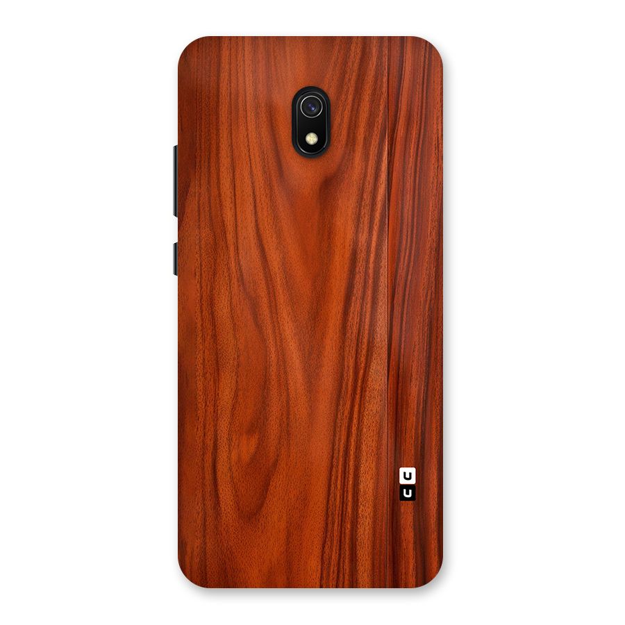 Wooden Texture Printed Back Case for Redmi 8A
