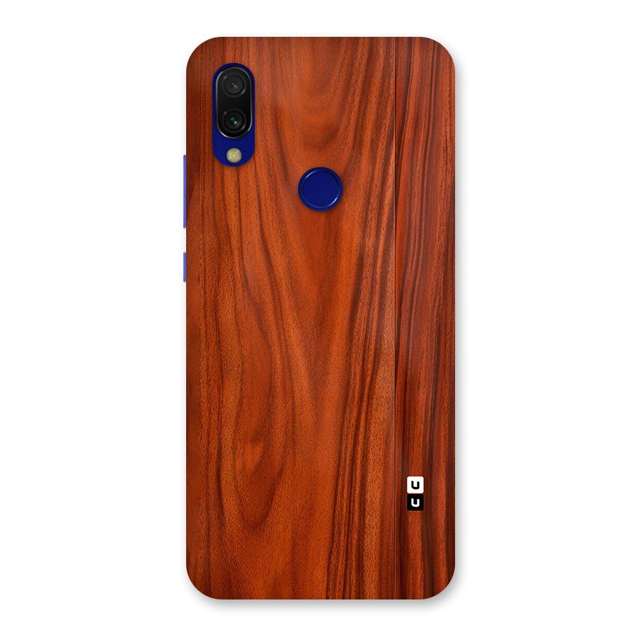 Wooden Texture Printed Back Case for Redmi Y3