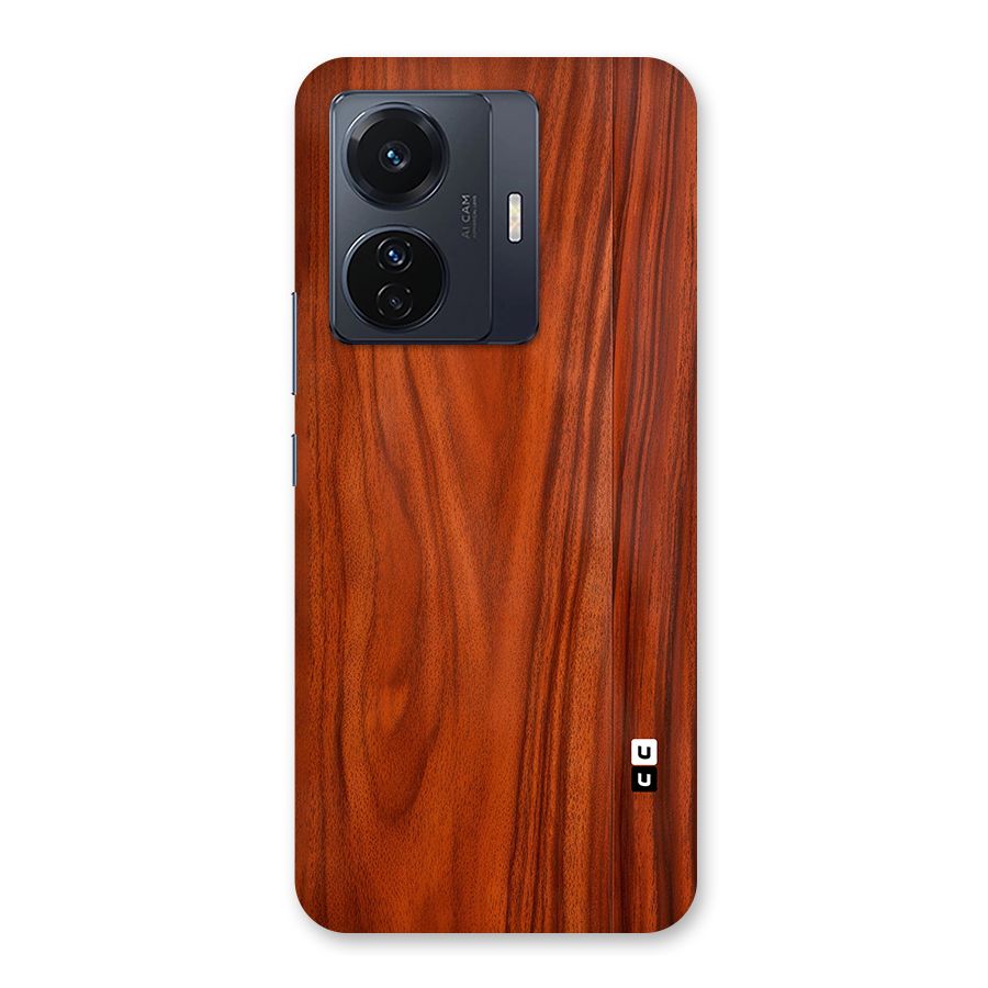 Wooden Texture Printed Back Case for Vivo T1 Pro