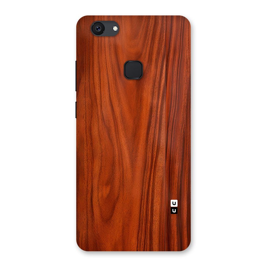 Wooden Texture Printed Back Case for Vivo V7 Plus