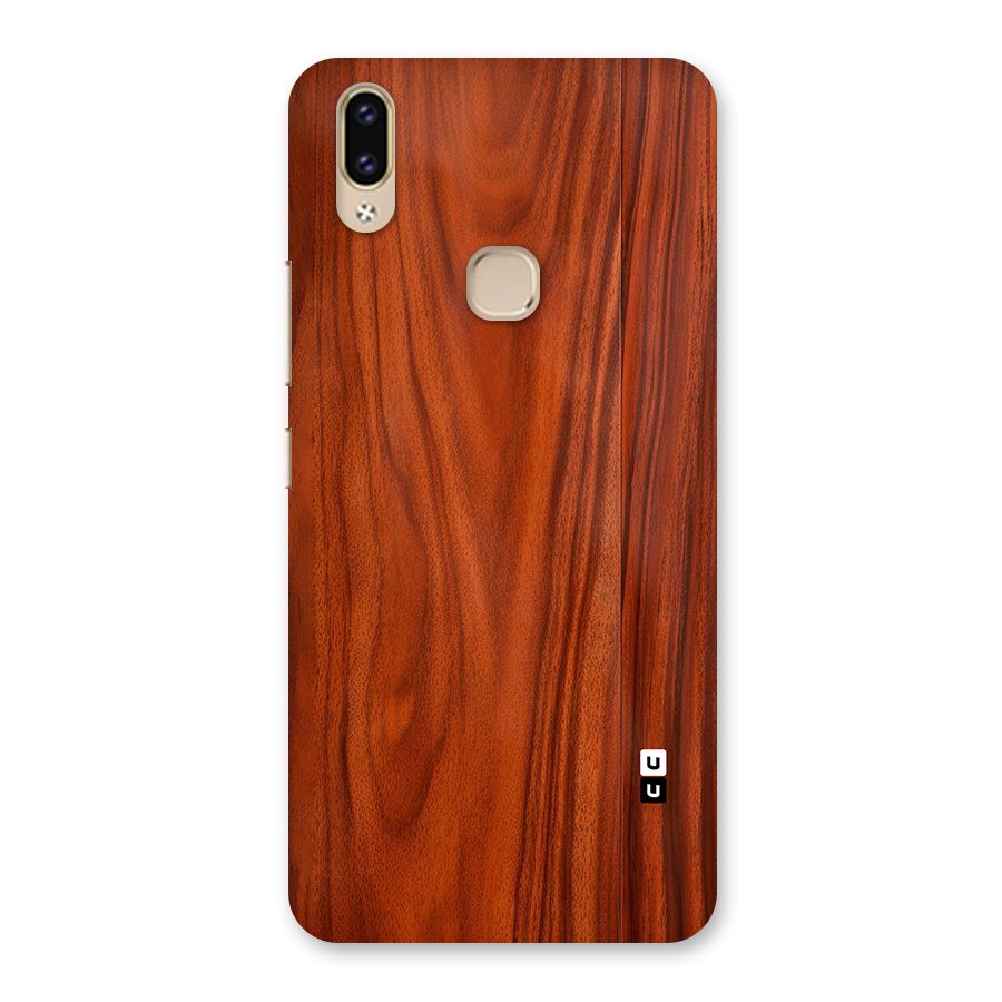 Wooden Texture Printed Back Case for Vivo V9 Youth