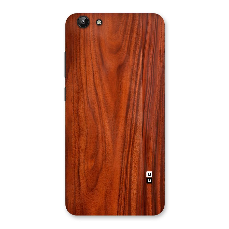 Wooden Texture Printed Back Case for Vivo Y69