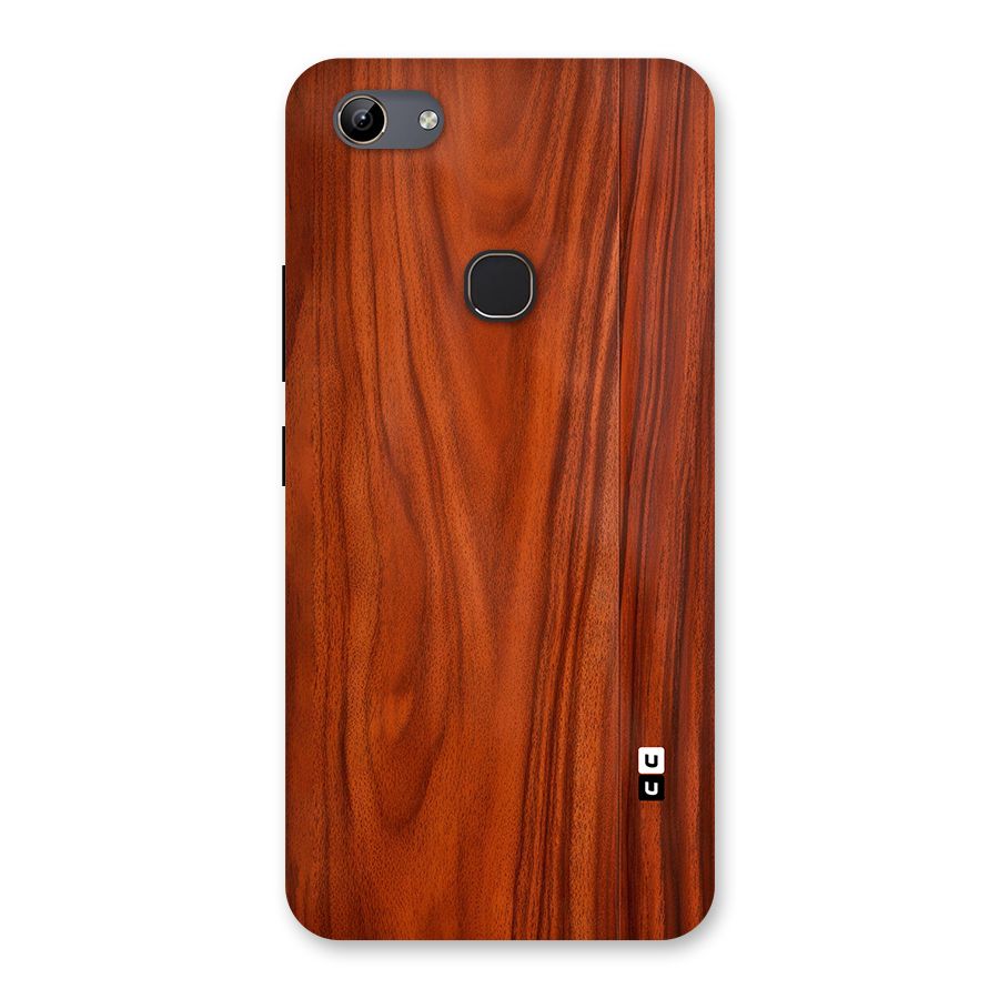 Wooden Texture Printed Back Case for Vivo Y81