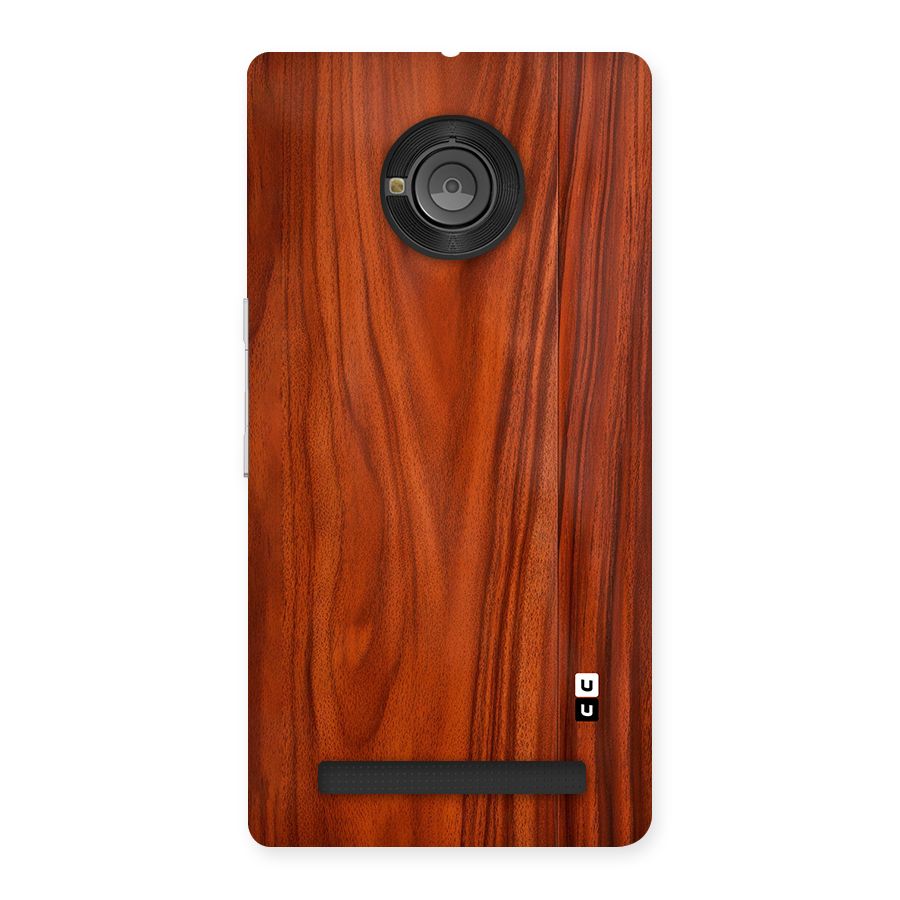 Wooden Texture Printed Back Case for Yunique