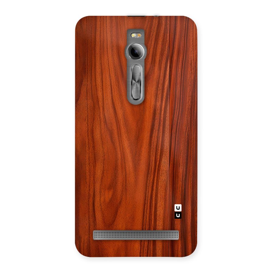 Wooden Texture Printed Back Case for Zenfone 2