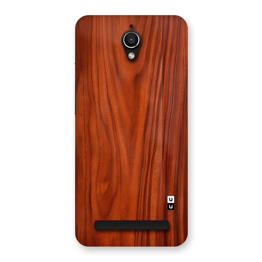 Wooden Texture Printed Back Case for Zenfone Go