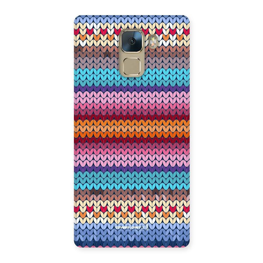 Woolen Back Case for Huawei Honor 7