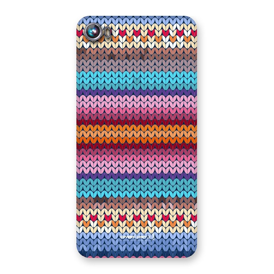 Woolen Back Case for Micromax Canvas Fire 4 A107