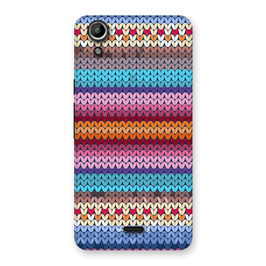 Woolen Back Case for Micromax Canvas Selfie Lens Q345