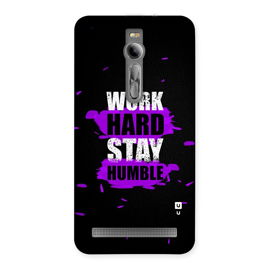 Work Hard Stay Humble Back Case for Asus Zenfone 2