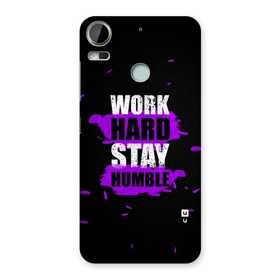 Work Hard Stay Humble Back Case for Desire 10 Pro