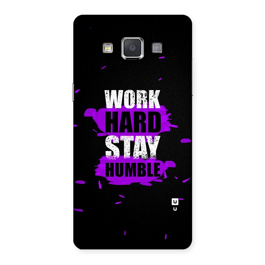 Work Hard Stay Humble Back Case for Galaxy Grand 3